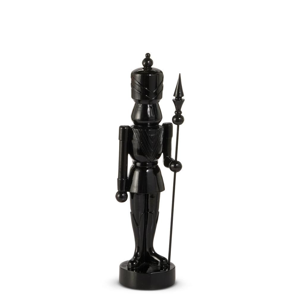 RAZ Imports 15" Black Nutcracker with Staff
