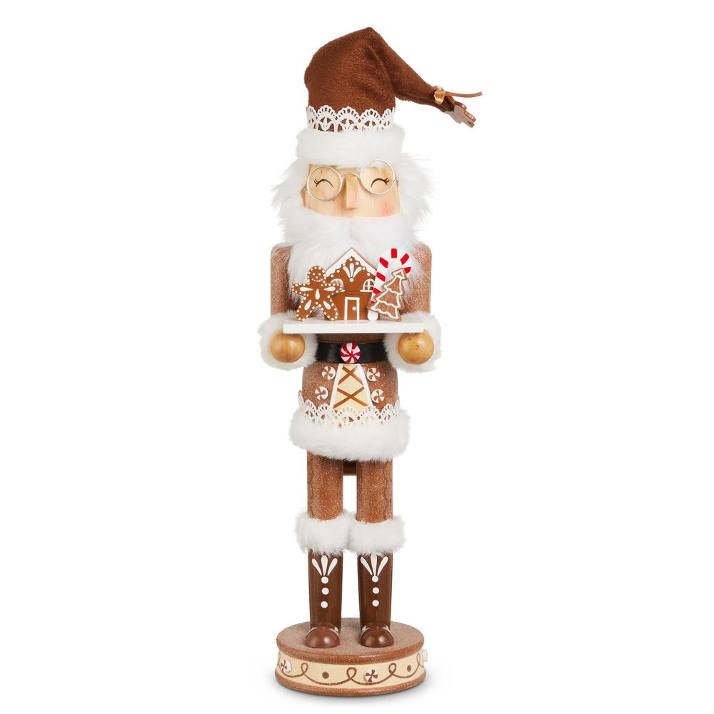 RAZ Imports 15" Gingerbread Nutcracker