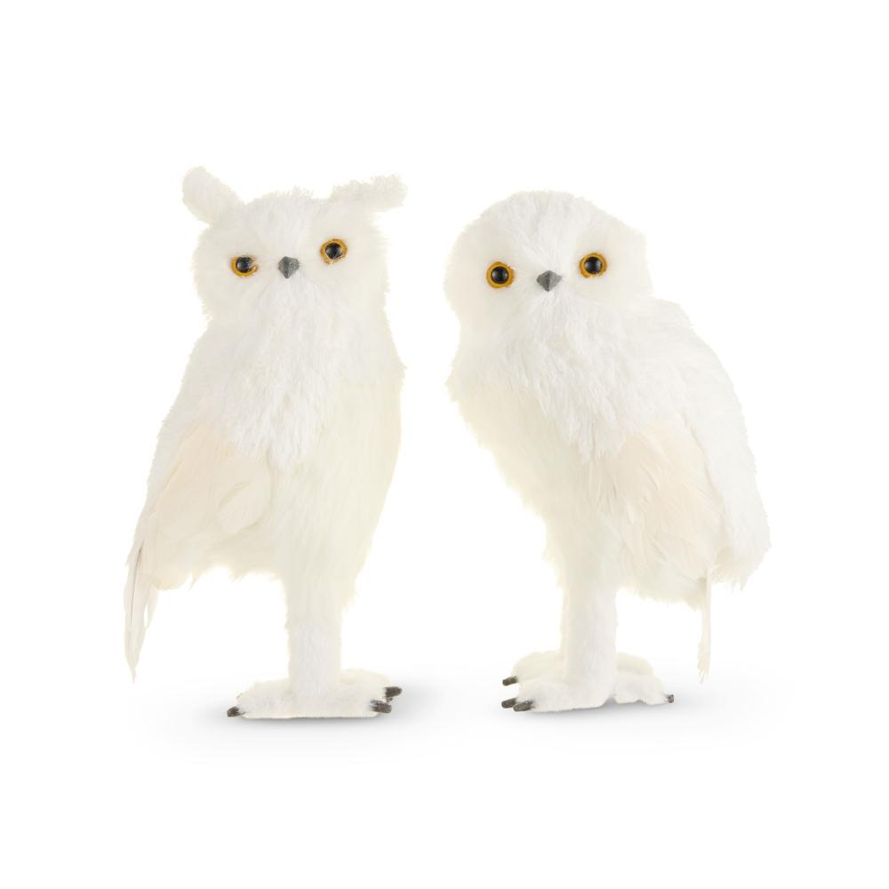 RAZ Imports 15" White Owl
