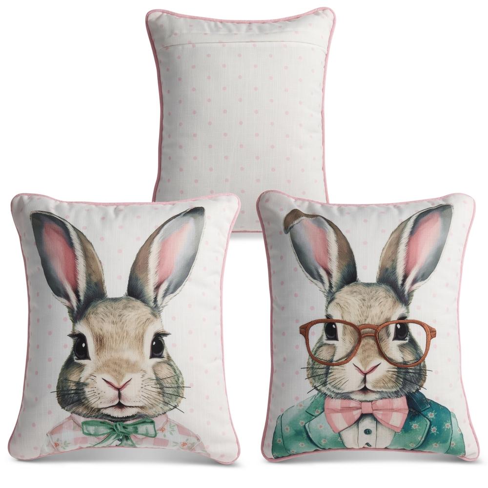 RAZ Imports 16" Dapper Bunny Pillow