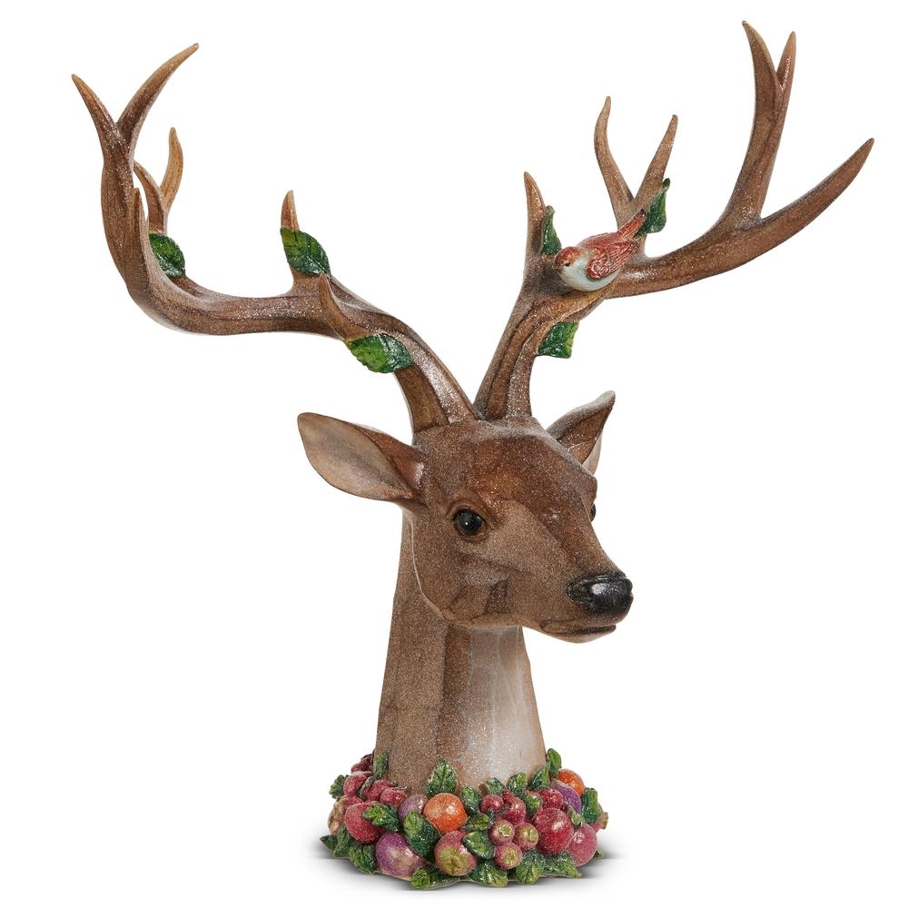 RAZ Imports 16" Enchanted Deer Bust