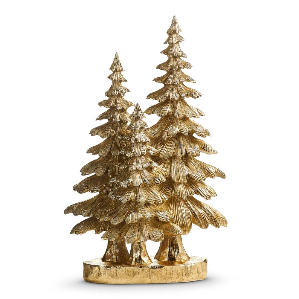 RAZ Imports 16" Gold Trees