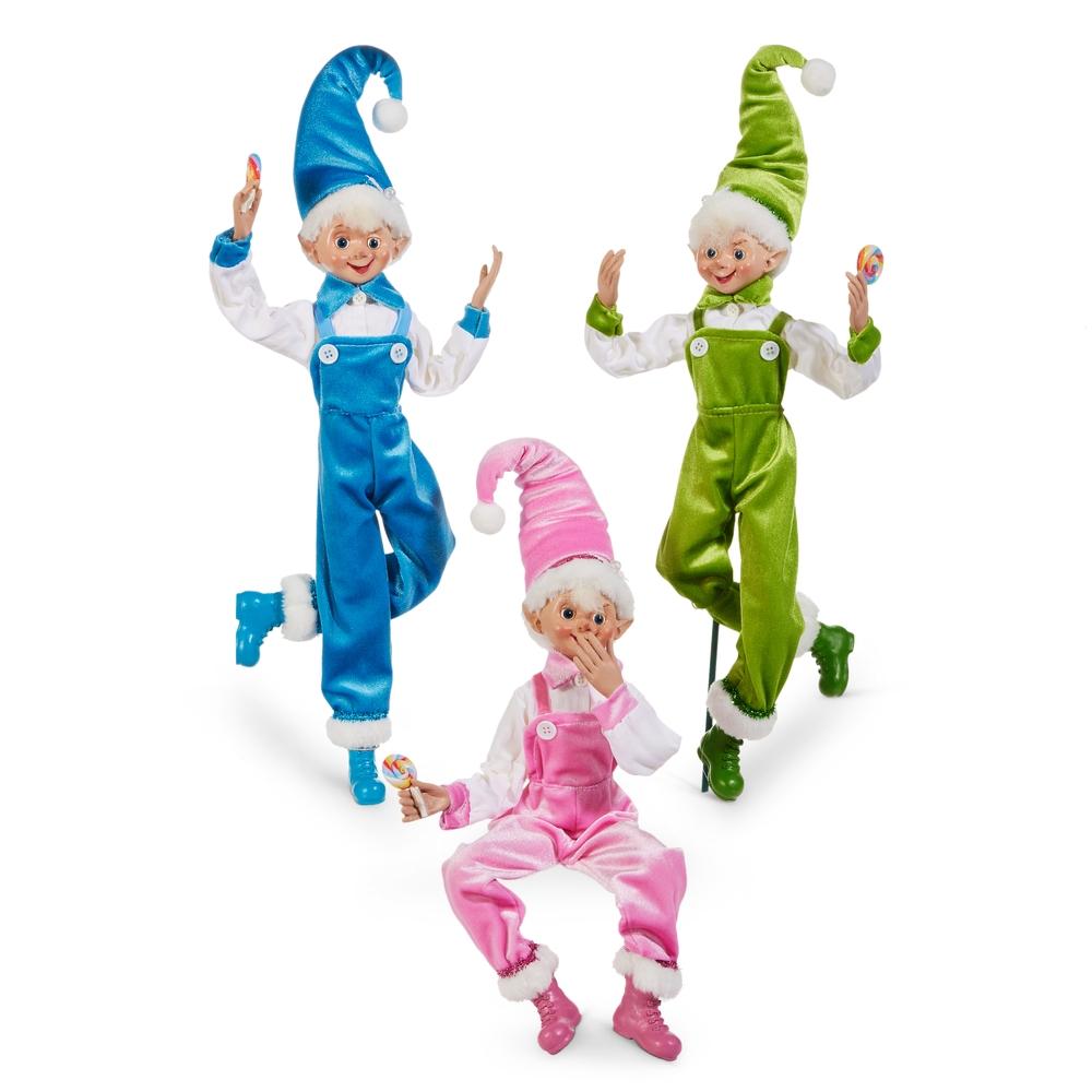 RAZ Imports 16" Jolly Posable Elf