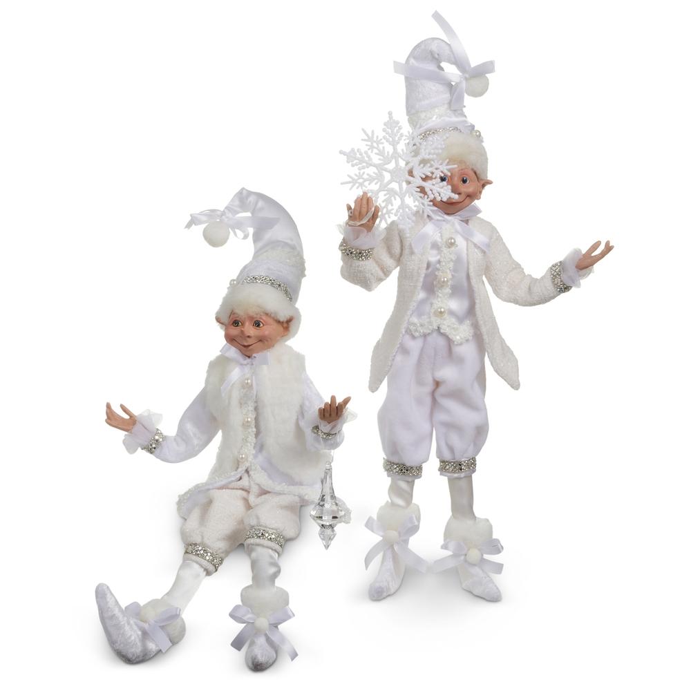 RAZ Imports 16" Northern Lights Posable Elf