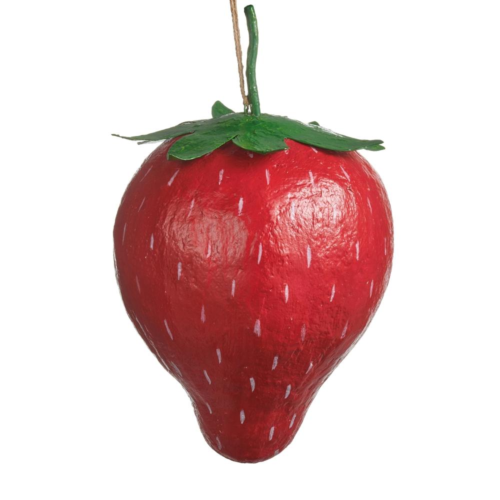 RAZ Imports 16" Paper Mache Strawberry