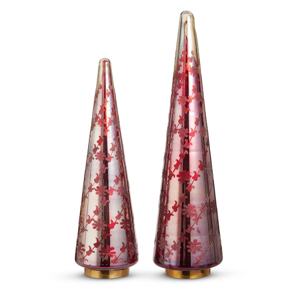 RAZ Imports 17.25" Glass Trees
