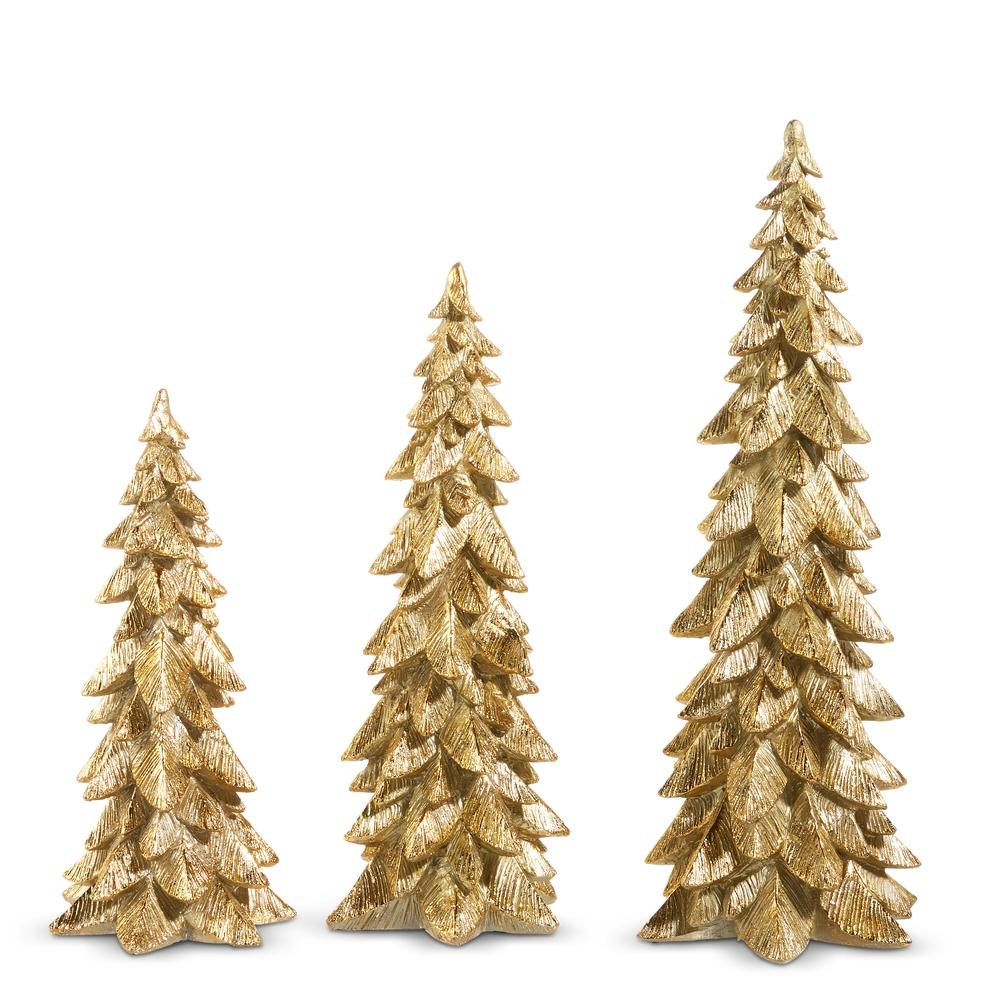 RAZ Imports 17.5" Gold Trees