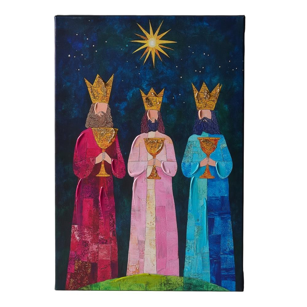 RAZ Imports 17.75" Night of the Kings Wall Art