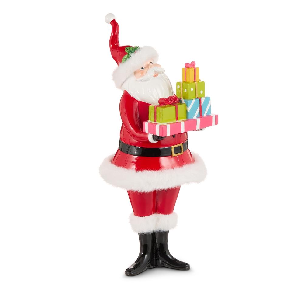 RAZ Imports 17.75" Santa with Colorful Packages