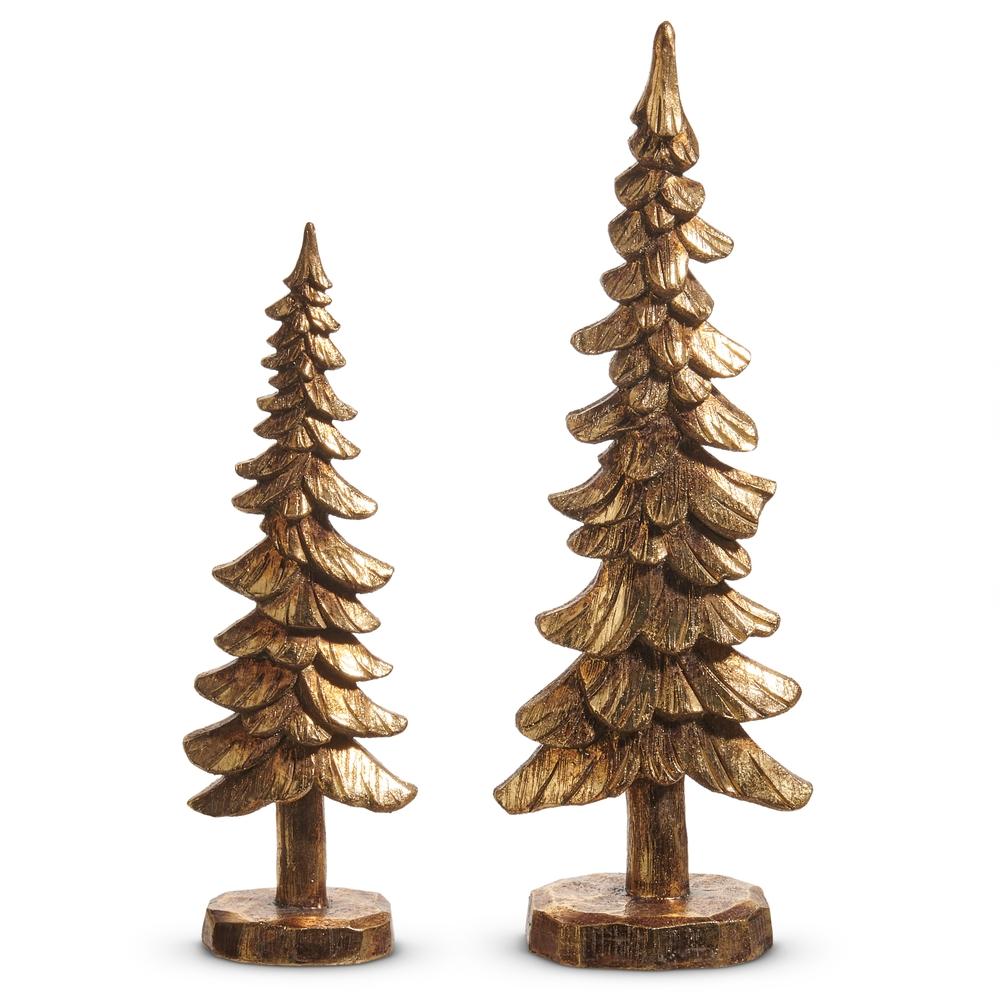 RAZ Imports 17" Gold Trees