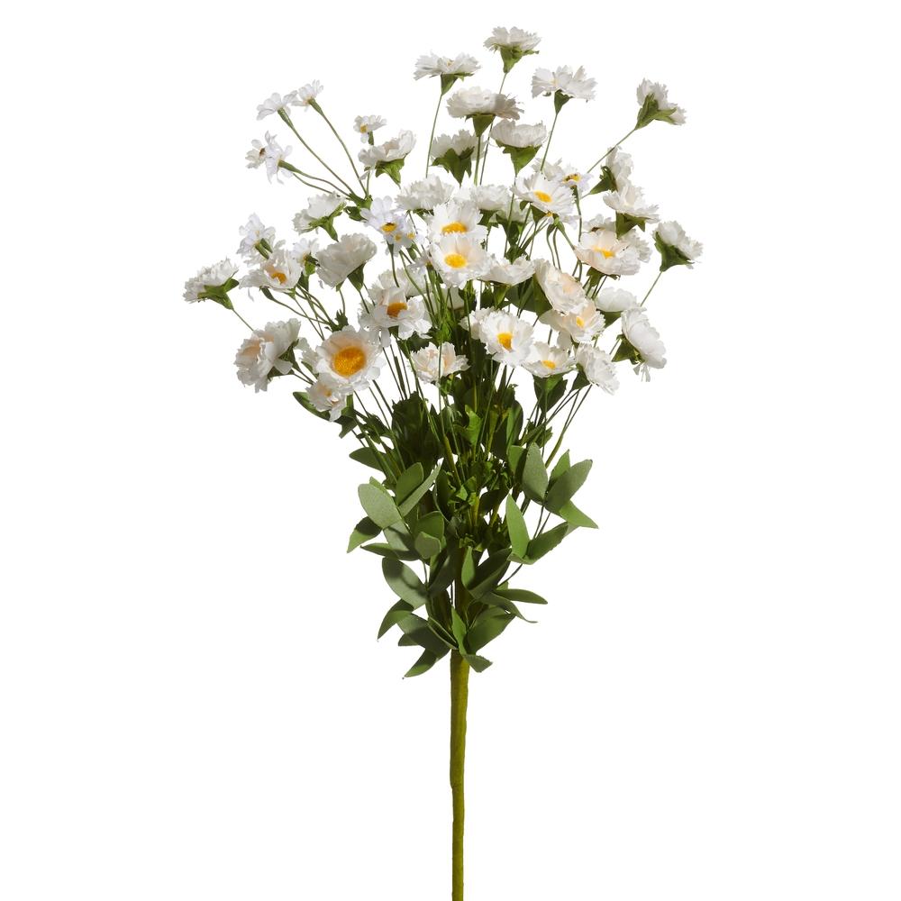 RAZ Imports 17" White Daisy Bush