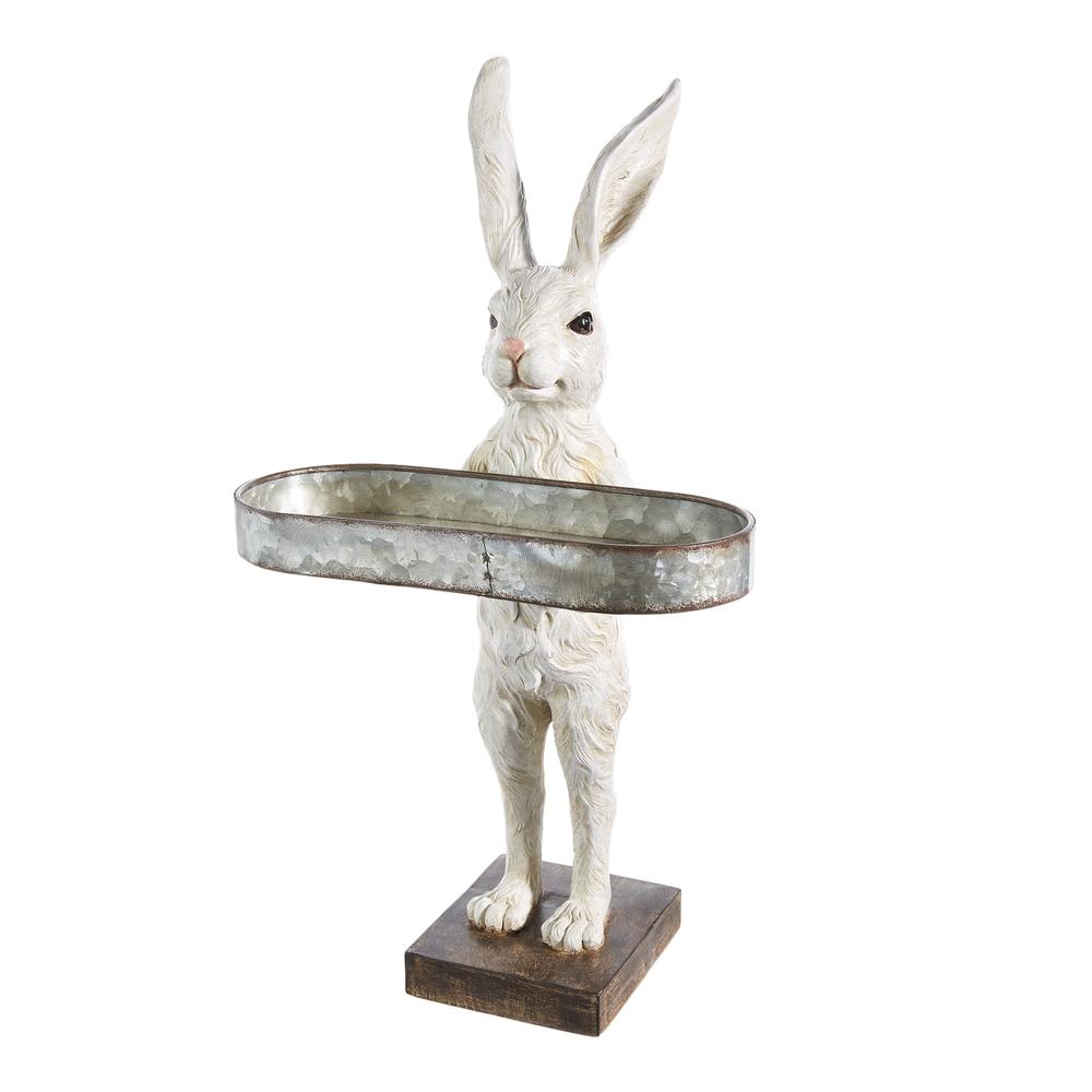 RAZ Imports 18.25" Rabbit with Tray