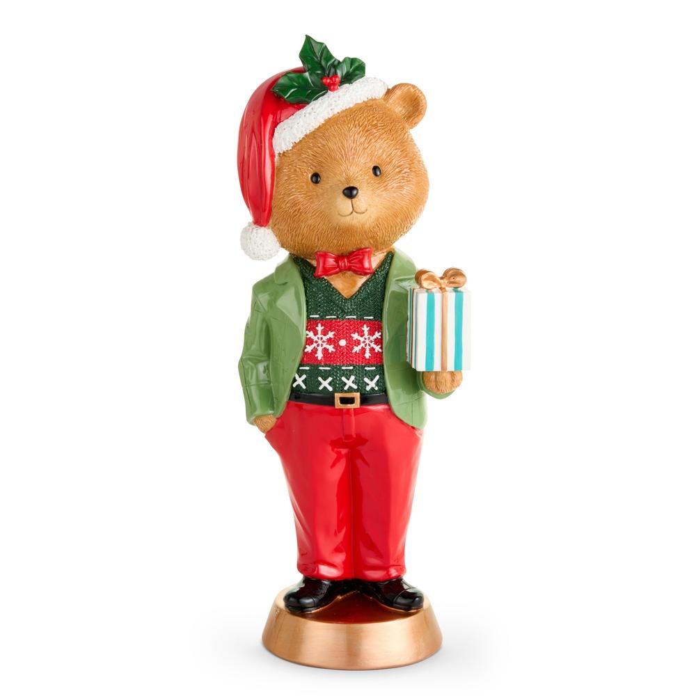 RAZ Imports 18.5" Bear with Present