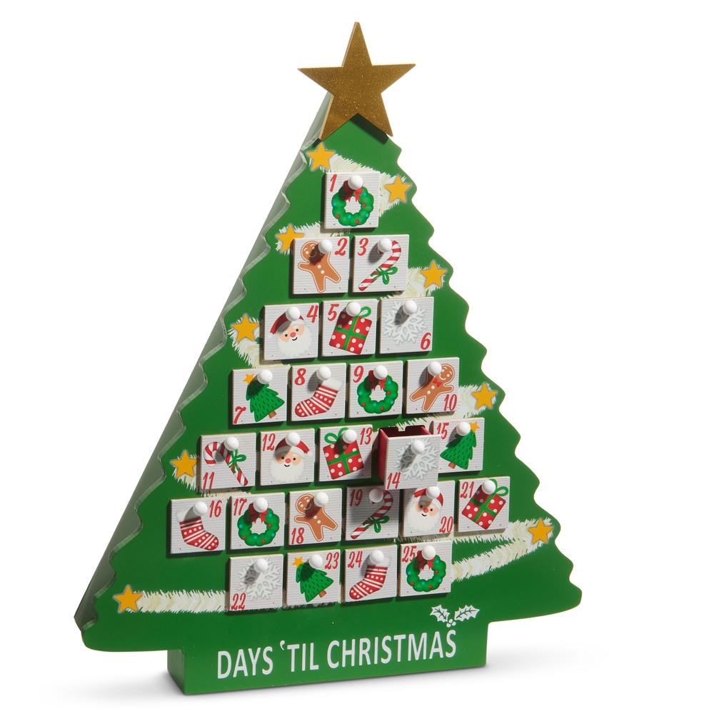 RAZ Imports 18" Advent Tree Calender