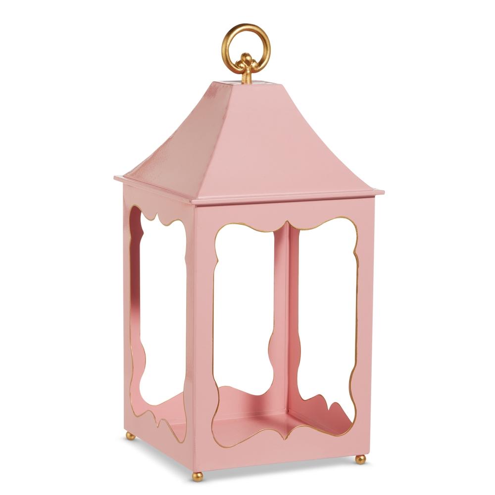 RAZ Imports 18" Blush Lantern