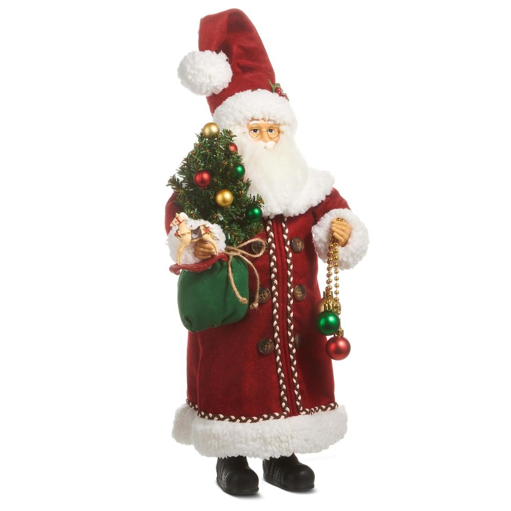 RAZ Imports 18" Country Vintage Santa