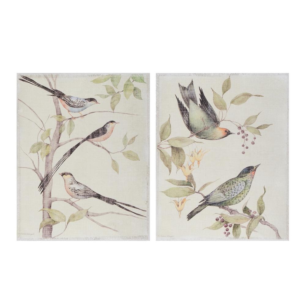 RAZ Imports 18" Feathered Perch Print