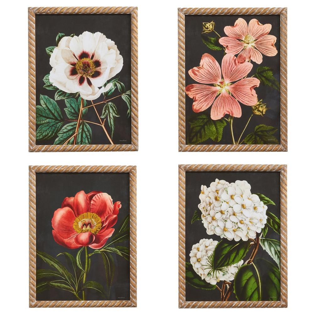 RAZ Imports 18" Floral Framed Wall Art