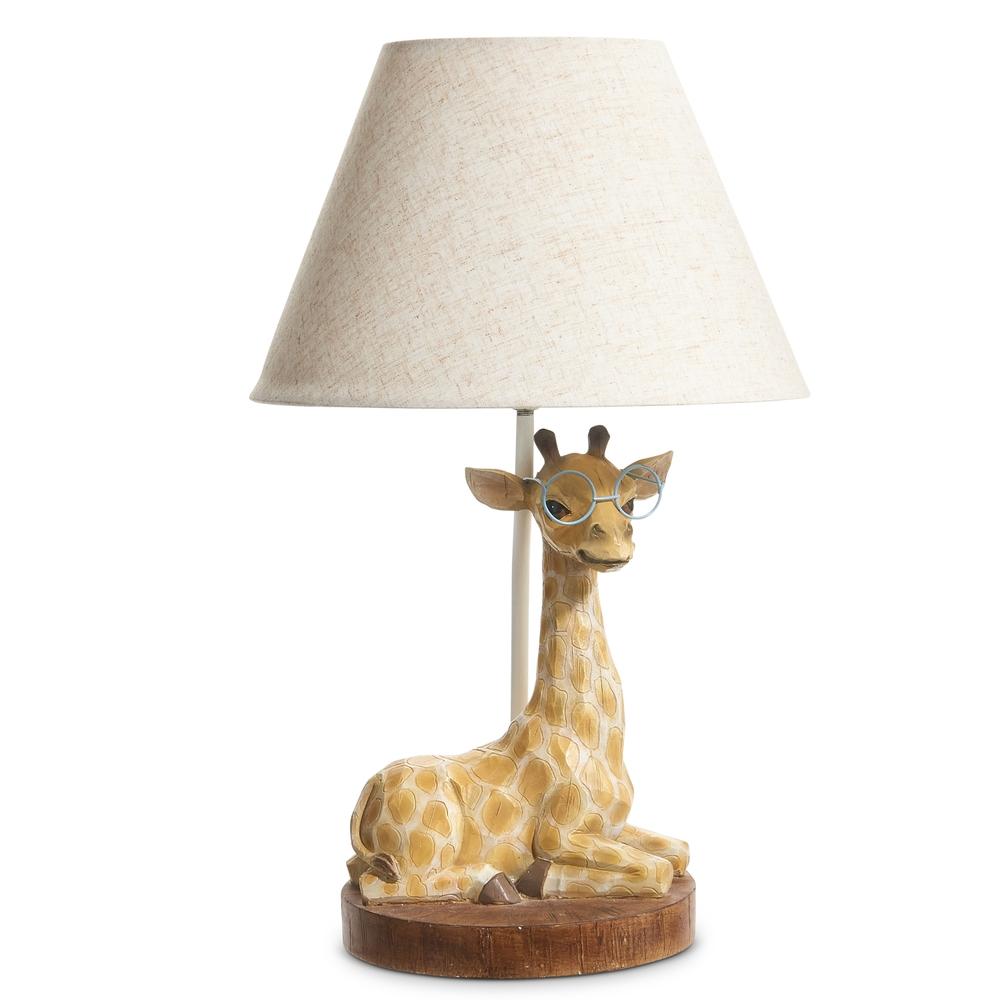 RAZ Imports 18" Giraffe with Glasses Lamp