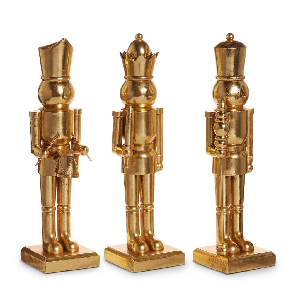RAZ Imports 18" Gold Nutcracker