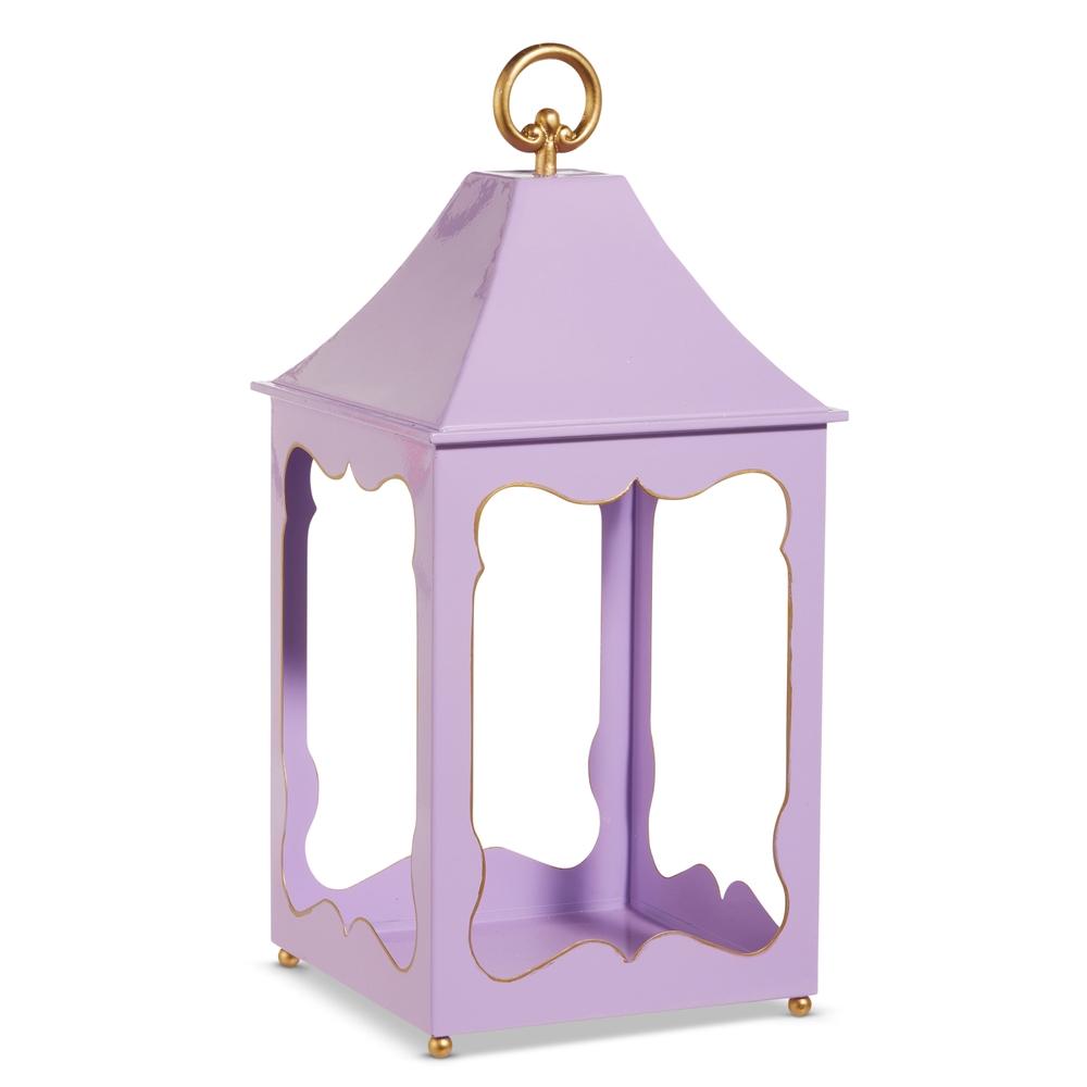 RAZ Imports 18" Lilac Lantern