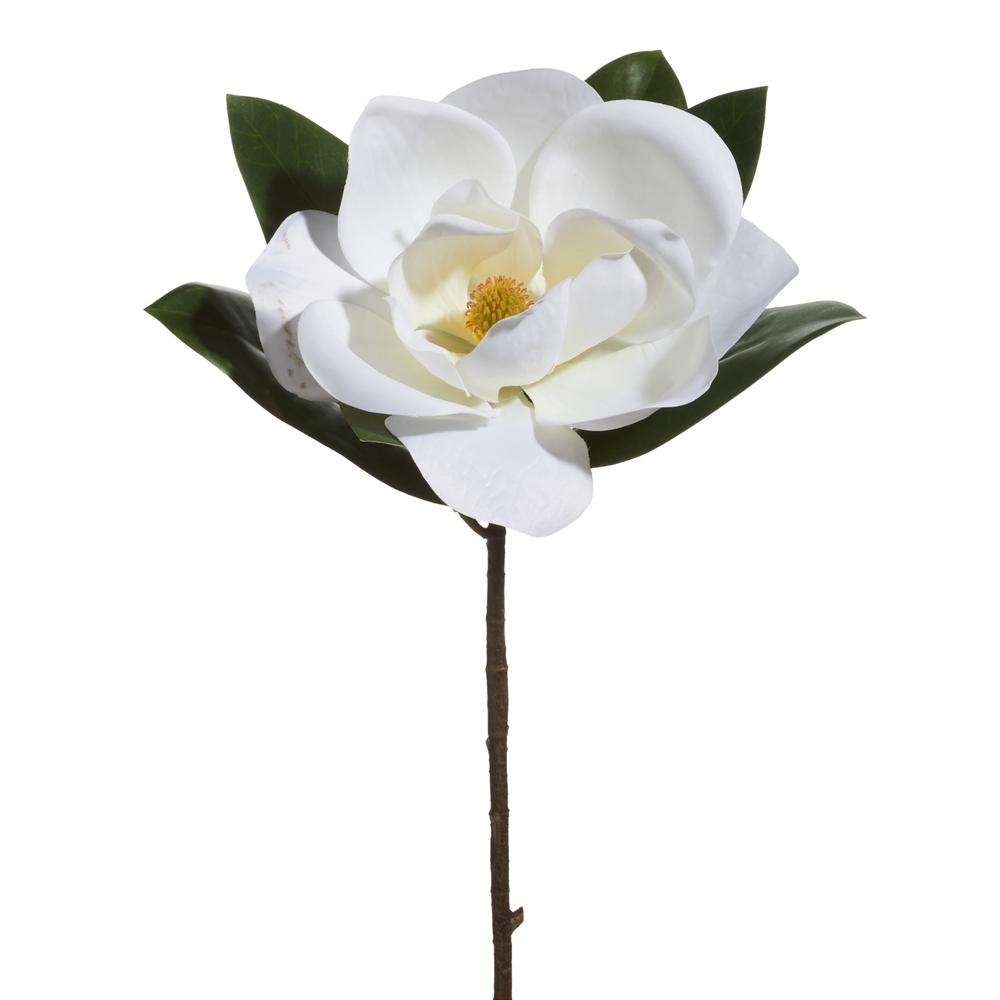 RAZ Imports 18" Magnolia Blossom Stem