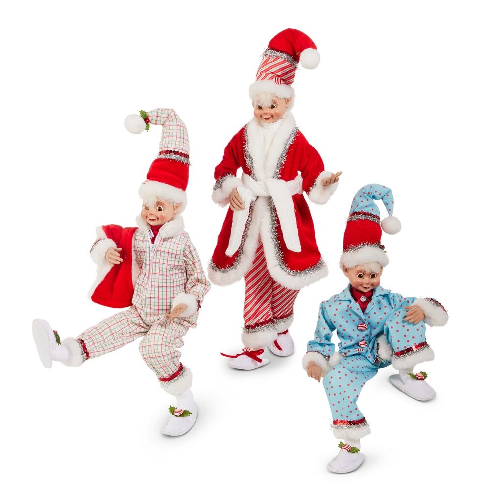 RAZ Imports 18" My Merry Snowman Posable Elf