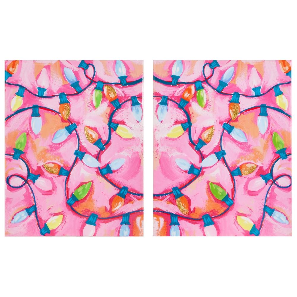 RAZ Imports 18" Neon Lights Wall Art
