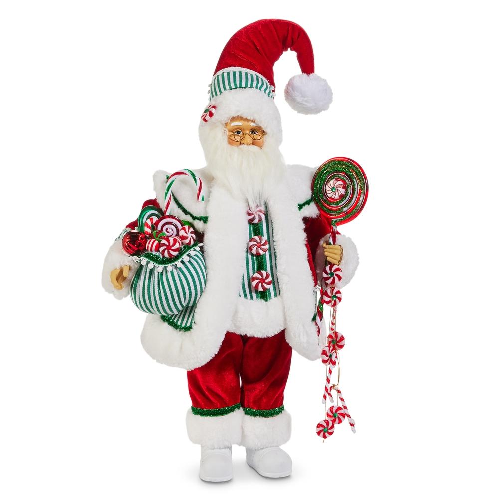 RAZ Imports 18" Peppermint Santa