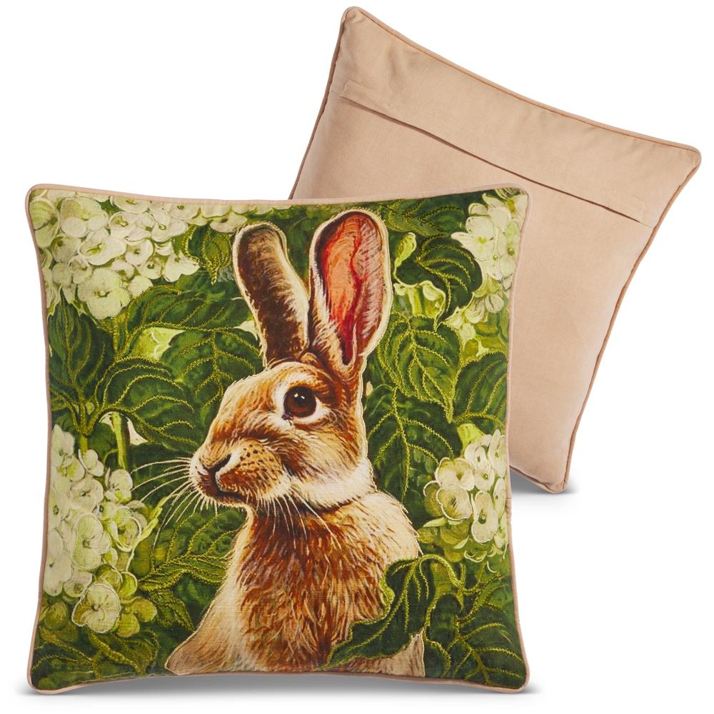 RAZ Imports 18" Wild Rabbit Pillow