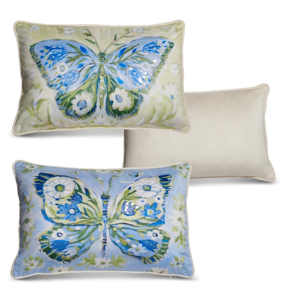 RAZ Imports 18" Wings of the Meadow Pillow