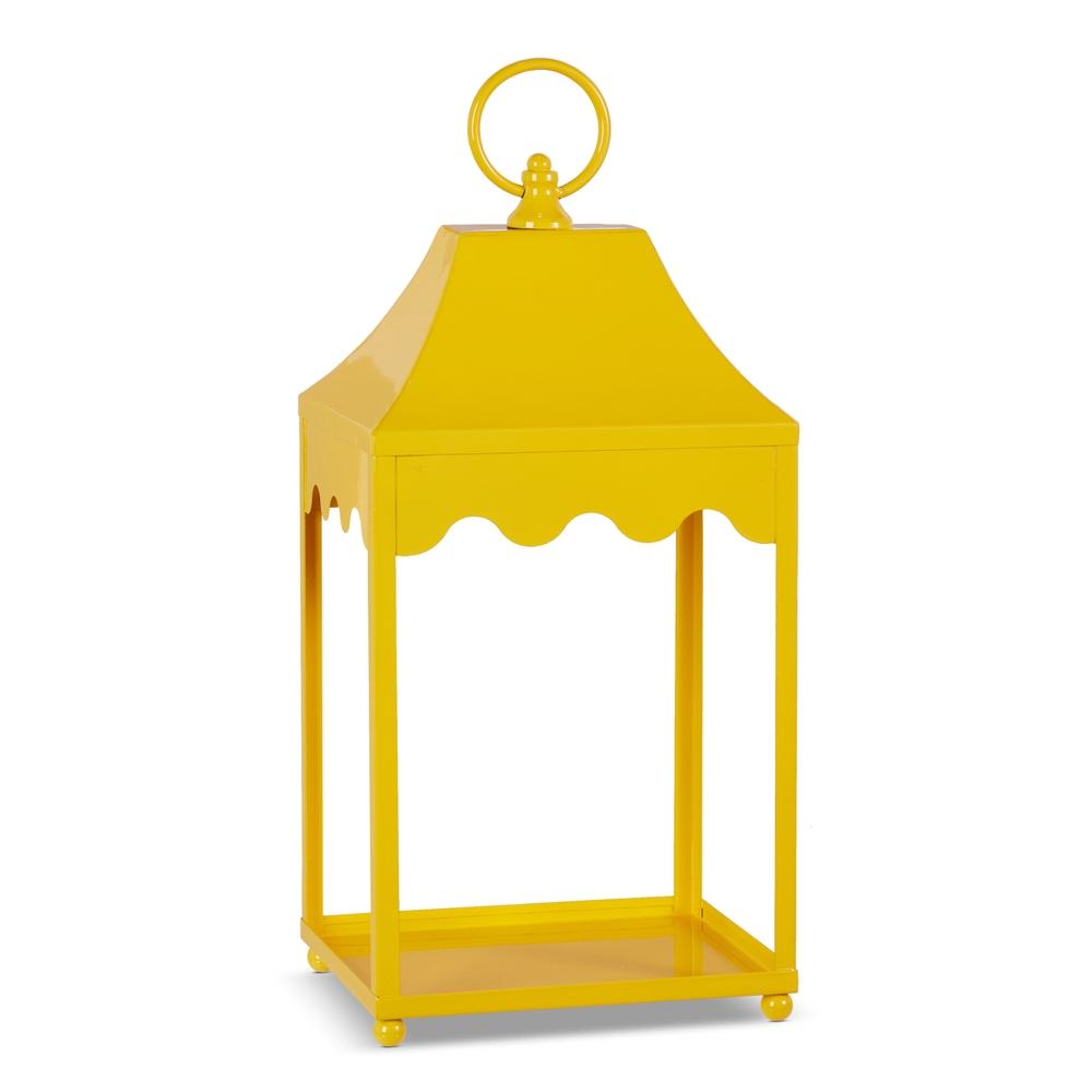 RAZ Imports 18" Yellow Lantern