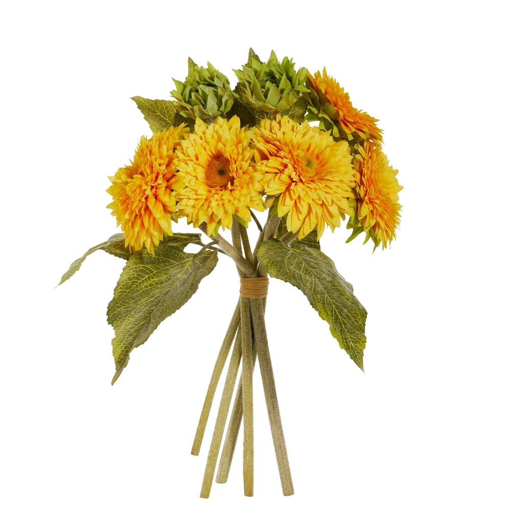 RAZ Imports 18" Yellow Sunflower Bundle