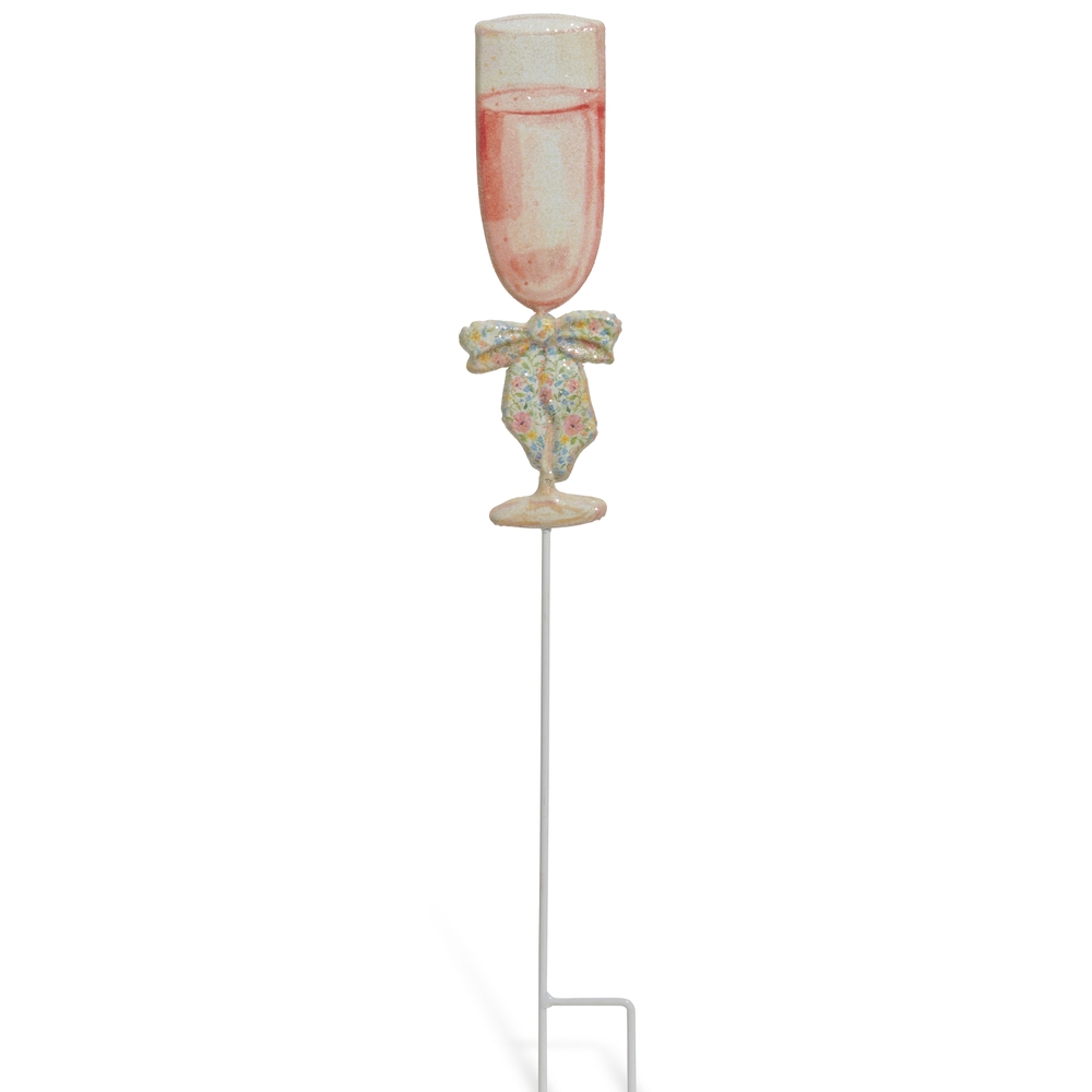 RAZ Imports 19.5" Bubbles and Bows Garden Stake