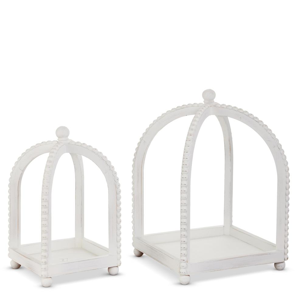 RAZ Imports 19.5" Wood Lanterns