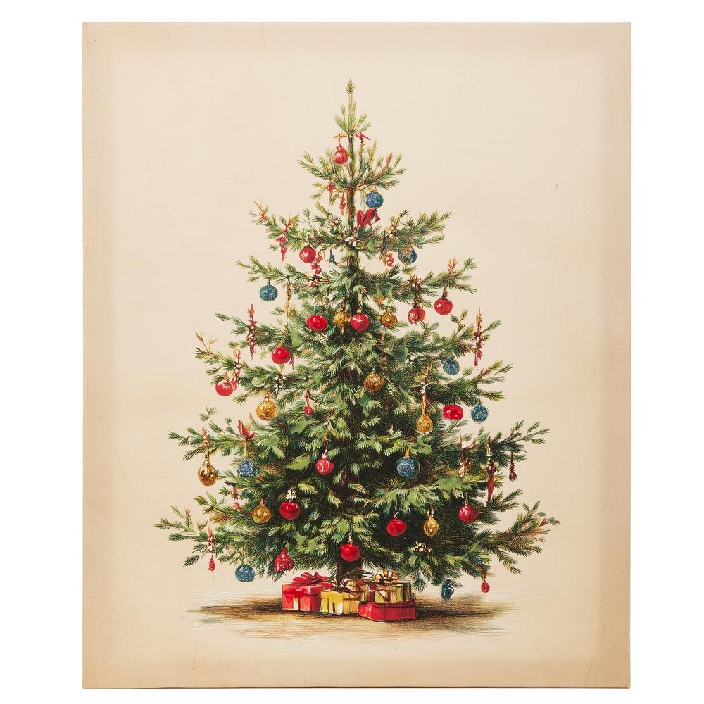 RAZ Imports 19.75" Christmas Tree Wall Art