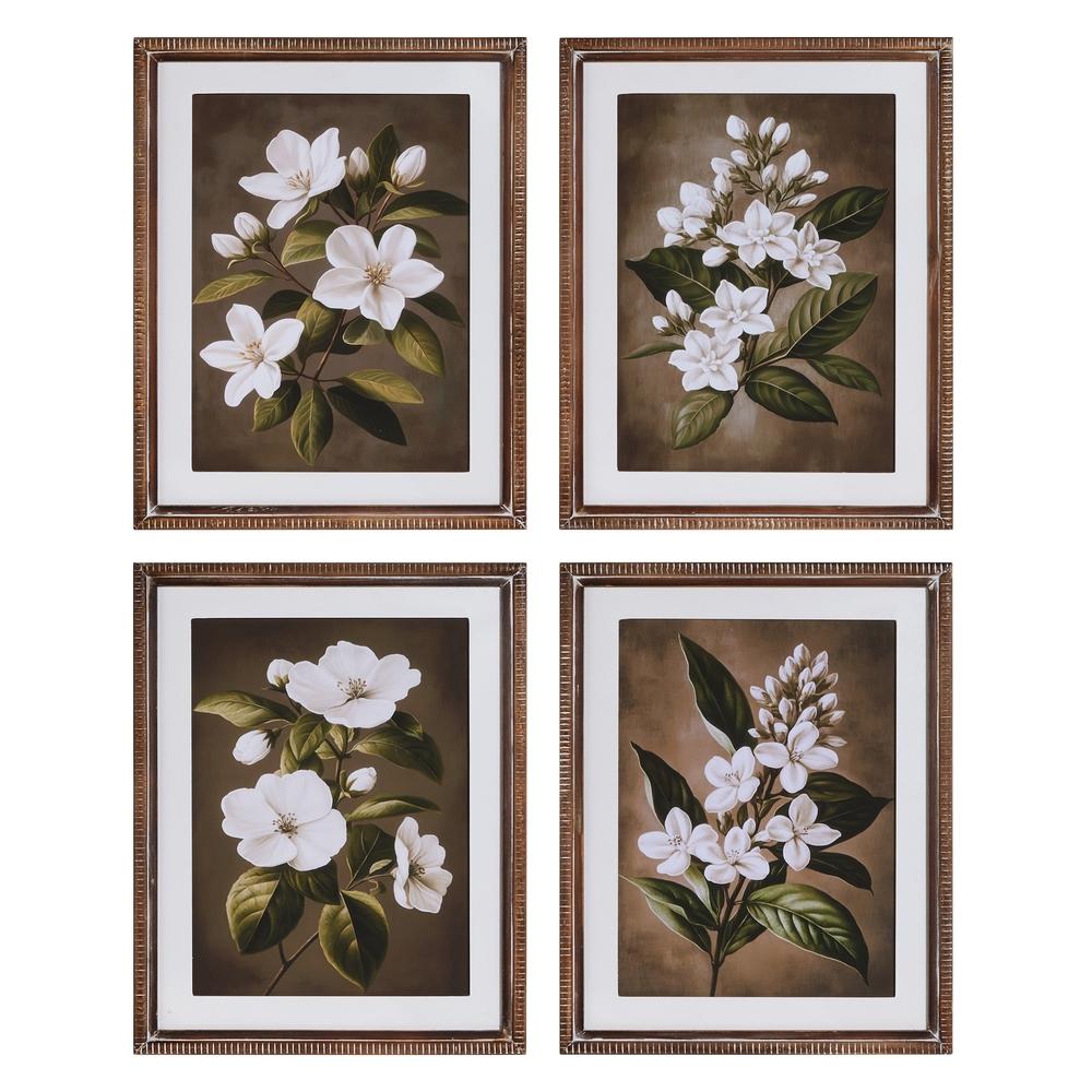 RAZ Imports 19.75" Pearl Petal Framed Wall Art