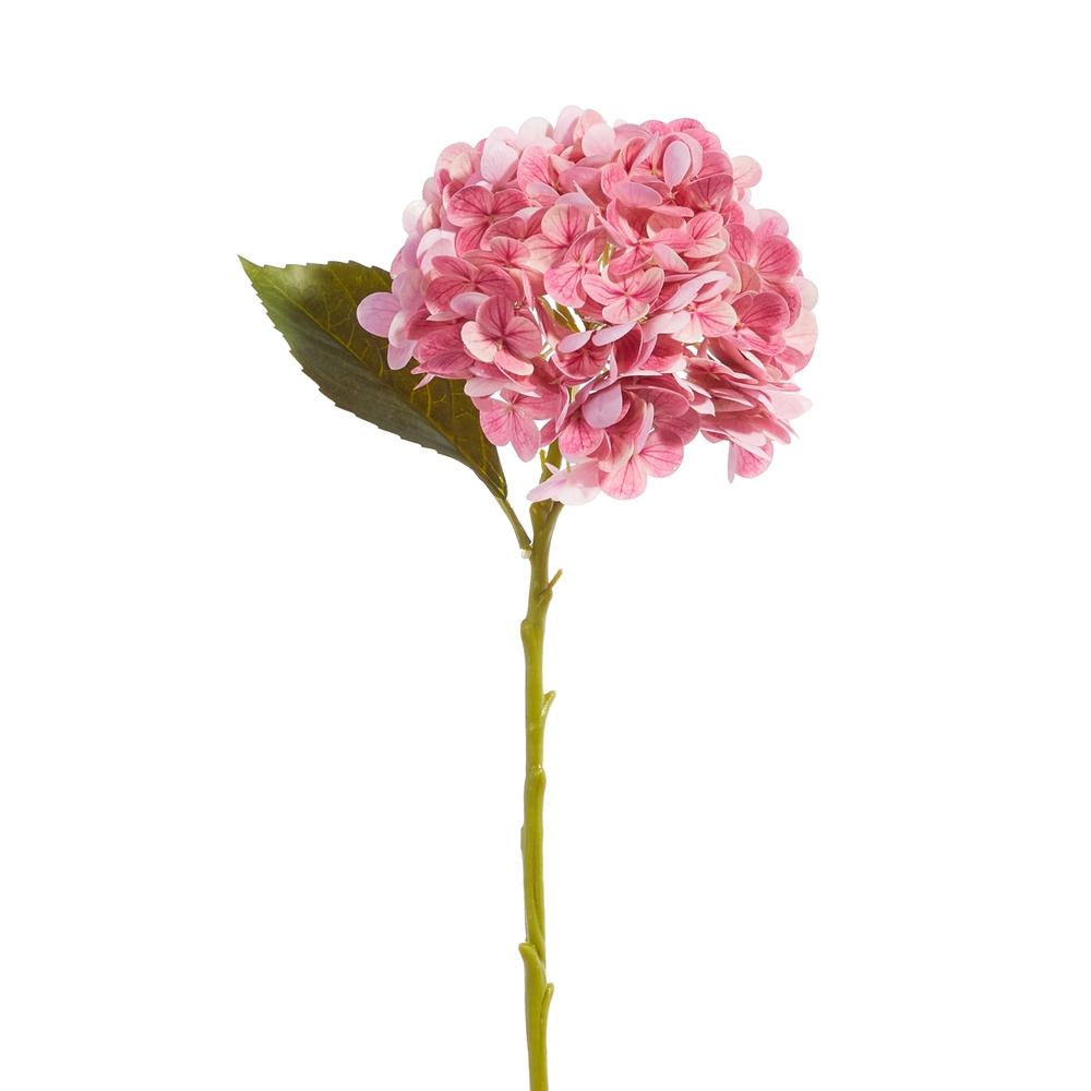RAZ Imports 19" Real Touch Pink Hydrangea Stem