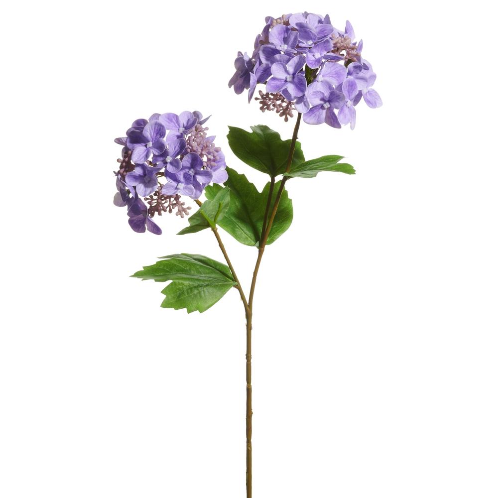 RAZ Imports 19" Real Touch Purple Hydrangea Spray