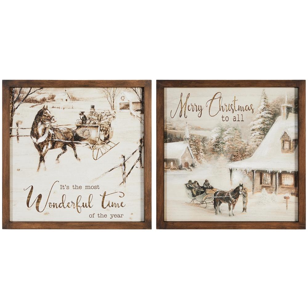 RAZ Imports 19" Wonderful Time Wall Art