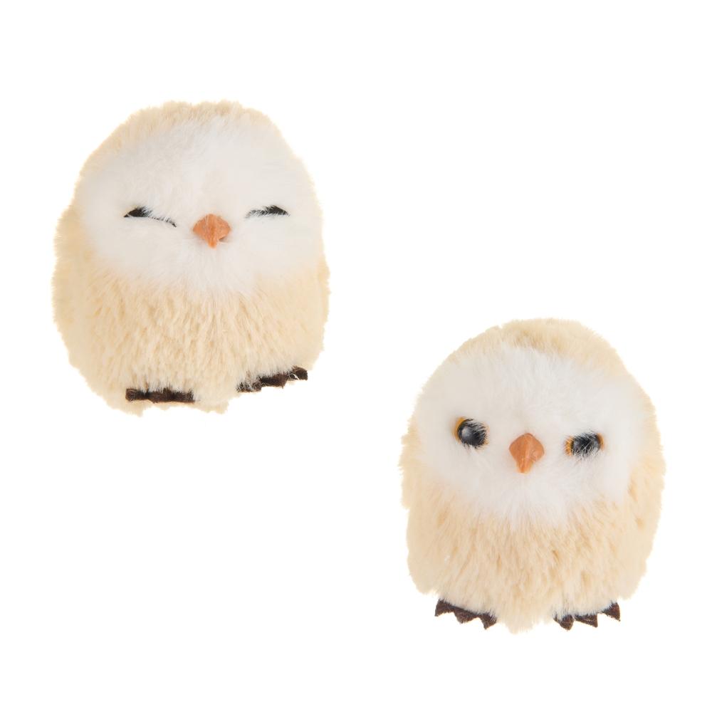 RAZ Imports 2.5" Tan Owl Ornament