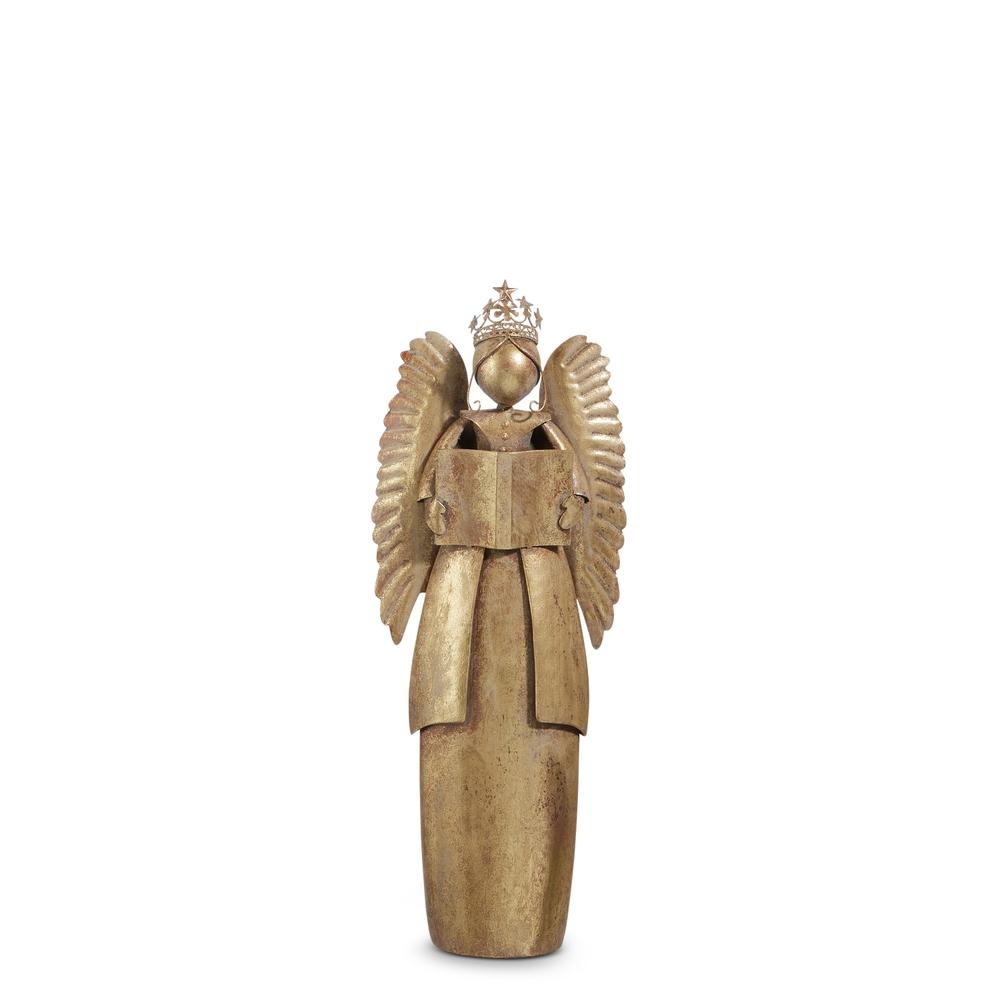 RAZ Imports 20.5" Antiqued Gold Angel