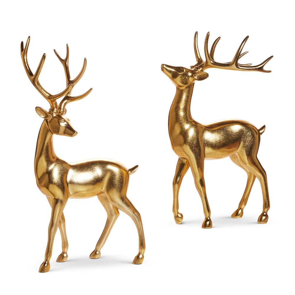 RAZ Imports 20.5" Gold Deer
