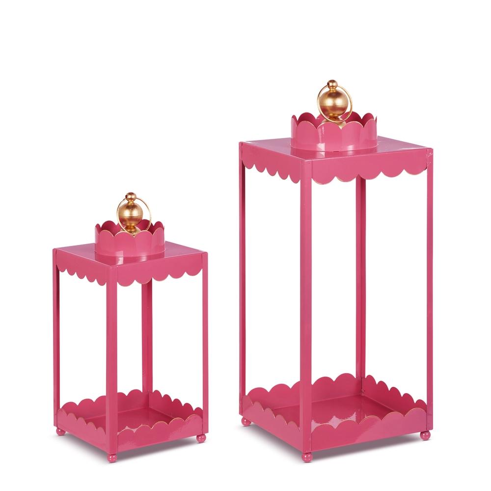 RAZ Imports 20.5" Pink Lanterns