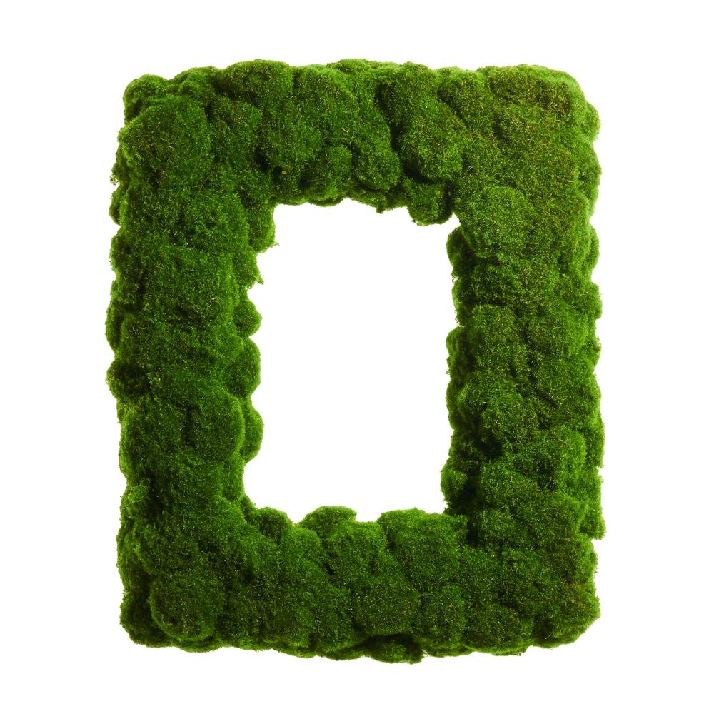 RAZ Imports 20.5" Rectangle Moss Wreath