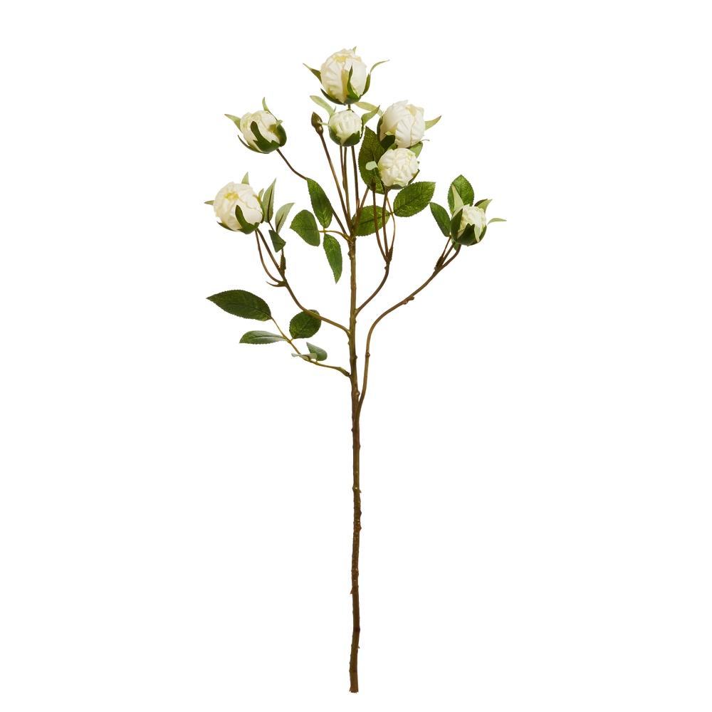 RAZ Imports 20.5" White Rose Spray