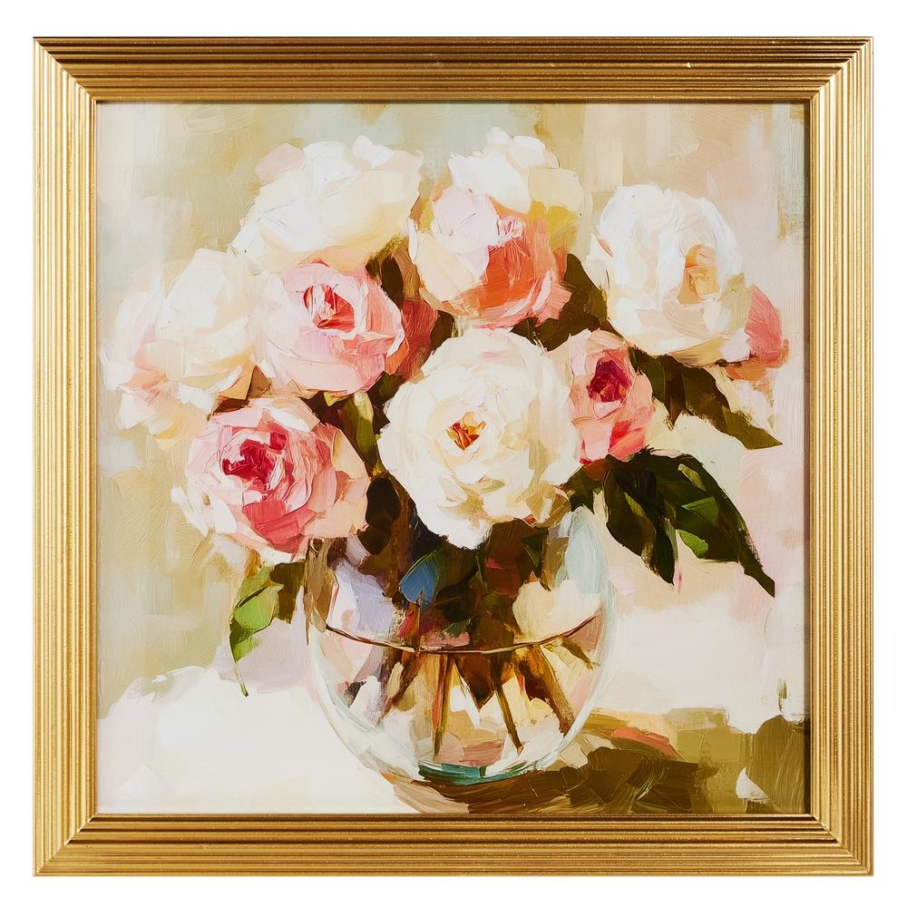 RAZ Imports 20" A Gentle Bloom Framed Wall Art