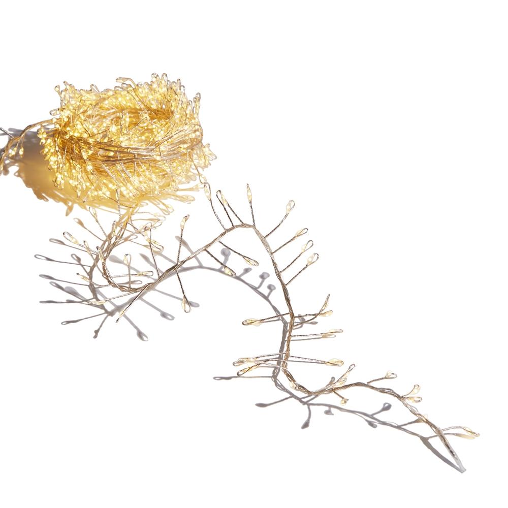 RAZ Imports 20' Fairy Cluster Light on Silver Wire