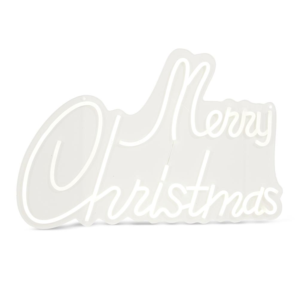RAZ Imports 20" Lighted Merry Christmas Sign