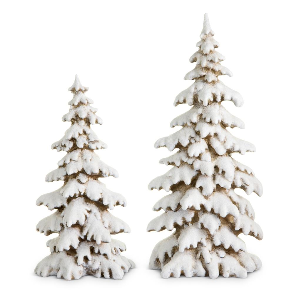 RAZ Imports 20" Snowy Woodland Trees